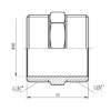 Ніпель Thermo Alliance Forte 1 1/2" SF35840 Ніпель Thermo Alliance Forte 1 1/2" SF35840