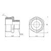 Ніпель редукційний Thermo Alliance Forte 1" х1/2" SF3592515 Ніпель редукційний Thermo Alliance Forte 1" х1/2" SF3592515