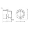 Ніпель редукційний Thermo Alliance Forte 1" х3/4" SF3592520 Ніпель редукційний Thermo Alliance Forte 1" х3/4" SF3592520