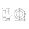 Перехід Thermo Alliance Forte 1" 1/4х1" ВЗ SF3603225 Перехід Thermo Alliance Forte 1" 1/4х1" ВЗ SF3603225
