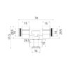 Трійник обтискний Thermo Alliance Standart 20 SD158W202020 Трійник обтискний Thermo Alliance Standart 20 SD158W202020