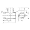 Трійник Thermo Alliance Forte 1" ВЗЗ SF36525 Трійник Thermo Alliance Forte 1" ВЗЗ SF36525