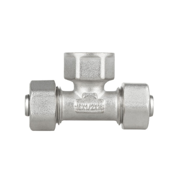 Трійник обтискний Thermo Alliance Standart 16х1/2"х16 ВР SD159W161516 Трійник обтискний Thermo Alliance Standart 16х1/2"х16 ВР SD159W161516