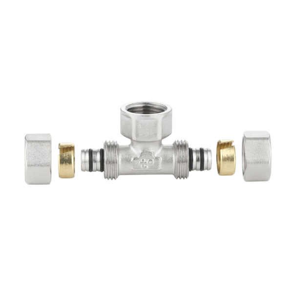Трійник обтискний Thermo Alliance Standart 16х1/2"х16 ВР SD159W161516 Трійник обтискний Thermo Alliance Standart 16х1/2"х16 ВР SD159W161516