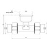 Трійник обтискний Thermo Alliance Standart 20х3/4"х20 ВР SD159W202020 Трійник обтискний Thermo Alliance Standart 20х3/4"х20 ВР SD159W202020