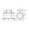 Трійник редукційний Thermo Alliance Forte 3/4"х1/2"х3/4" ВВ SF362201520 Трійник редукційний Thermo Alliance Forte 3/4"х1/2"х3/4" ВВ SF362201520