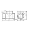 Трійник Thermo Alliance Forte 3/4" ВВЗ SF36320