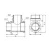 Трійник Thermo Alliance Forte 3/4" ВЗЗ SF36520 Трійник Thermo Alliance Forte 3/4" ВЗЗ SF36520