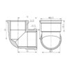 Кут Thermo Alliance Forte 1/2" ВВ хром SF368H15 Кут Thermo Alliance Forte 1/2" ВВ хром SF368H15