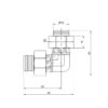 Кут обтискний Thermo Alliance Standart 16 SD155W1616