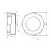 Футорка Thermo Alliance Forte 2"х1" 1/4 ЗВ SF3745032 Футорка Thermo Alliance Forte 2"х1" 1/4 ЗВ SF3745032