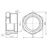 Футорка Thermo Alliance Forte 1" 1/4х1" ЗВ SF3743225 Футорка Thermo Alliance Forte 1" 1/4х1" ЗВ SF3743225
