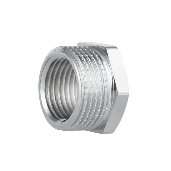 Футорка Thermo Alliance Forte 3/4"х1/2" ЗВ хром SF374H2015 Футорка Thermo Alliance Forte 3/4"х1/2" ЗВ хром SF374H2015