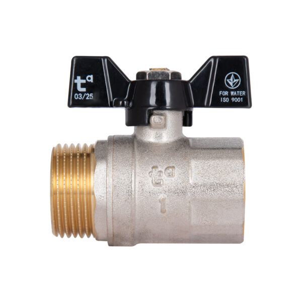 Кран кульовий Thermo Alliance Base 1" ВЗ для води (метелик) SD607W25 Кран кульовий Thermo Alliance Base 1" ВЗ для води (метелик) SD607W25
