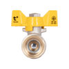 Кран кульовий Thermo Alliance Base 1/2" ВР для газу (метелик) SD602G15 Кран кульовий Thermo Alliance Base 1/2" ВР для газу (метелик) SD602G15