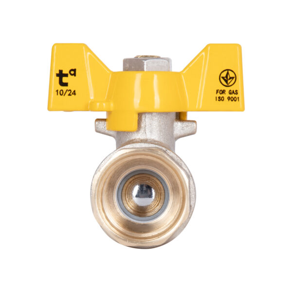 Кран кульовий Thermo Alliance Base 1/2" ВР для газу (метелик) SD602G15 Кран кульовий Thermo Alliance Base 1/2" ВР для газу (метелик) SD602G15
