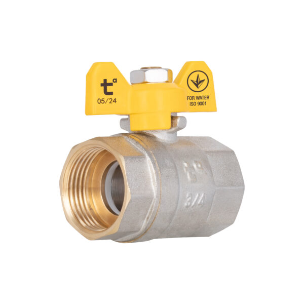 Кран кульовий Thermo Alliance Base 3/4" ВР для газу (метелик) SD602G20 Кран кульовий Thermo Alliance Base 3/4" ВР для газу (метелик) SD602G20