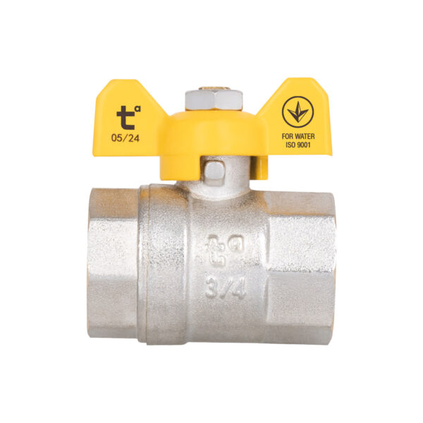 Кран кульовий Thermo Alliance Base 3/4" ВР для газу (метелик) SD602G20 Кран кульовий Thermo Alliance Base 3/4" ВР для газу (метелик) SD602G20