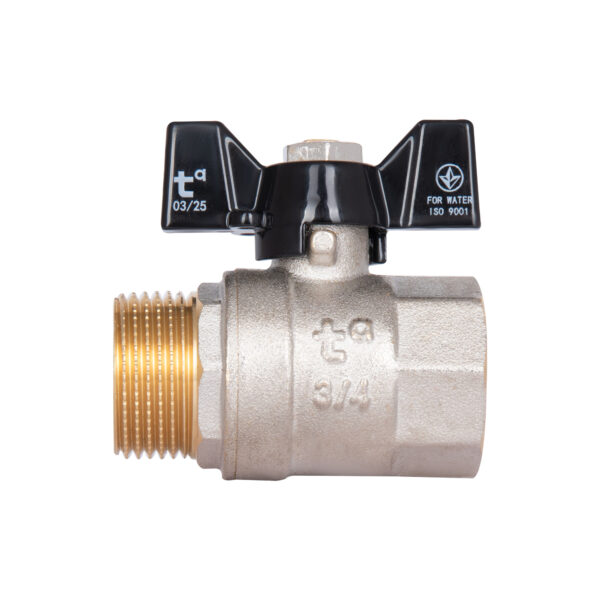 Кран кульовий Thermo Alliance Base 3/4" ВЗ для води (метелик) SD607W20 Кран кульовий Thermo Alliance Base 3/4" ВЗ для води (метелик) SD607W20