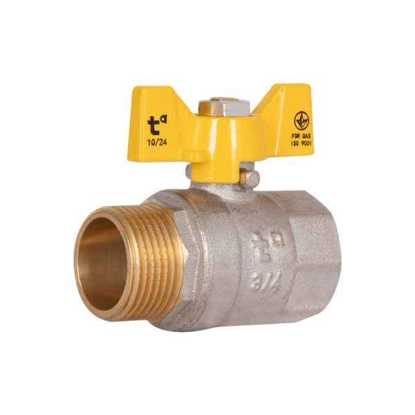 Кран кульовий Thermo Alliance Base 3/4" ВЗ для газу (метелик) SD607G20 Кран кульовий Thermo Alliance Base 3/4" ВЗ для газу (метелик) SD607G20