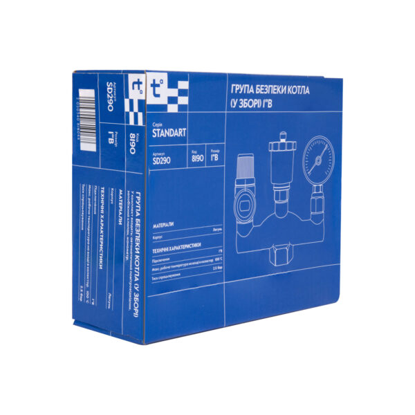 Група безпеки котла Thermo Alliance Standart 1" SD290 Група безпеки котла Thermo Alliance Standart 1" SD290