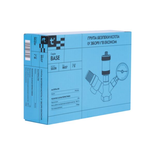 Група безпеки котла Thermo Alliance Base 1" SD291 Група безпеки котла Thermo Alliance Base 1" SD291