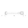 Шланг залив Thermo Alliance Standart для пральної машини 300 см SD095W300 Шланг залив Thermo Alliance Standart для пральної машини 300 см SD095W300
