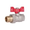 Кран кульовий "Американка" Thermo Alliance Standart прямий 1/2" ВЗ SD220W15 Кран кульовий "Американка" Thermo Alliance Standart прямий 1/2" ВЗ SD220W15