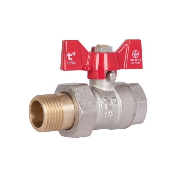 Кран кульовий "Американка" Thermo Alliance Standart прямий 1/2" ВЗ SD220W15 Кран кульовий "Американка" Thermo Alliance Standart прямий 1/2" ВЗ SD220W15