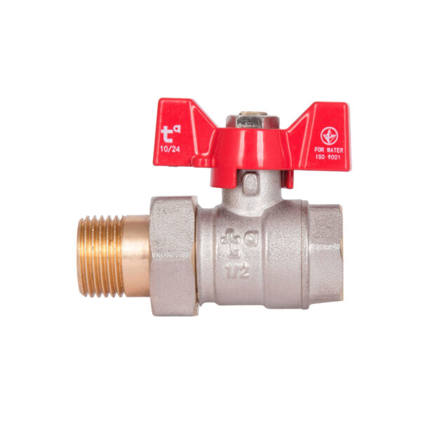 Кран кульовий "Американка" Thermo Alliance Standart прямий 1/2" ВЗ SD220W15 Кран кульовий "Американка" Thermo Alliance Standart прямий 1/2" ВЗ SD220W15