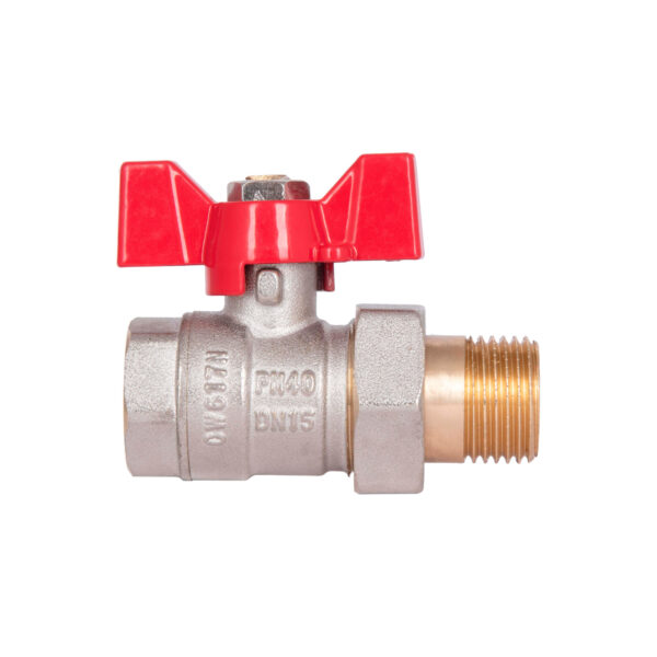 Кран кульовий "Американка" Thermo Alliance Standart прямий 1/2" ВЗ SD220W15 Кран кульовий "Американка" Thermo Alliance Standart прямий 1/2" ВЗ SD220W15