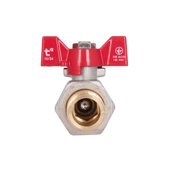 Кран кульовий "Американка" Thermo Alliance Standart прямий 1/2" ВЗ SD220W15 Кран кульовий "Американка" Thermo Alliance Standart прямий 1/2" ВЗ SD220W15