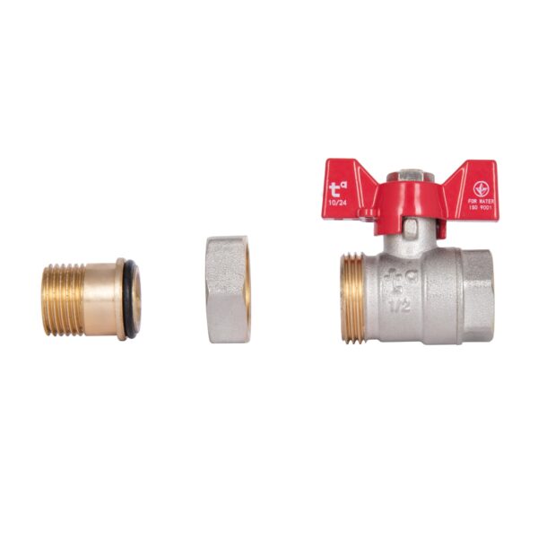 Кран кульовий "Американка" Thermo Alliance Standart прямий 1/2" ВЗ SD220W15 Кран кульовий "Американка" Thermo Alliance Standart прямий 1/2" ВЗ SD220W15