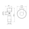 Кран приладовий кульовий Арко Thermo Alliance Standart 1/2"З х 3/4"З SF340W1520 Кран приладовий кульовий Арко Thermo Alliance Standart 1/2"З х 3/4"З SF340W1520