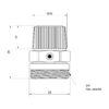 Кран Маєвського Thermo Alliance Standart 3/4" ручний SD211W20 Кран Маєвського Thermo Alliance Standart 3/4" ручний SD211W20