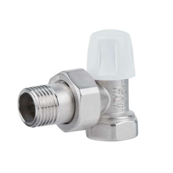 Кран радіаторний Icma 1/2" кутовий без ручки №805 Кран радіаторний Icma 1/2" кутовий без ручки №805