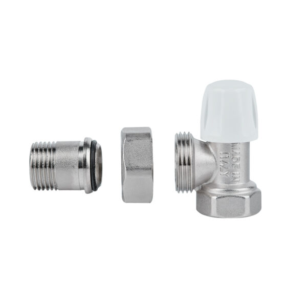 Кран радіаторний Icma 1/2" кутовий без ручки №805 Кран радіаторний Icma 1/2" кутовий без ручки №805