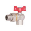 Кран кульовий "Американка" Thermo Alliance Standart кутовий 1/2" ВЗ SD222W15 Кран кульовий "Американка" Thermo Alliance Standart кутовий 1/2" ВЗ SD222W15