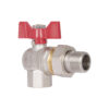 Кран кульовий "Американка" Thermo Alliance Standart кутовий 1/2" ВЗ SD222W15 Кран кульовий "Американка" Thermo Alliance Standart кутовий 1/2" ВЗ SD222W15