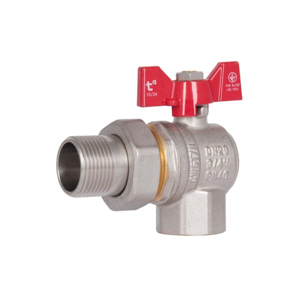 Кран кульовий "Американка" Thermo Alliance Standart кутовий 3/4" ВЗ SD222W20 Кран кульовий "Американка" Thermo Alliance Standart кутовий 3/4" ВЗ SD222W20
