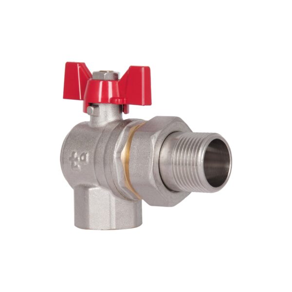 Кран кульовий "Американка" Thermo Alliance Standart кутовий 3/4" ВЗ SD222W20 Кран кульовий "Американка" Thermo Alliance Standart кутовий 3/4" ВЗ SD222W20