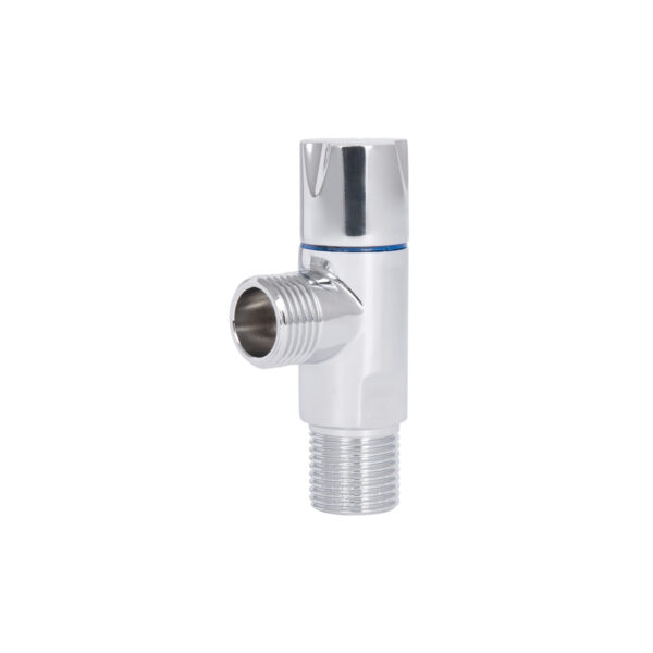 Кран угловой Thermo Alliance Standart (ручка круглая) с керам.буксой 1/2"З х 1/2"З SF342W1515 Кран кутовий Thermo Alliance Standart (ручка кругла) з керам.буксою 1/2"З х 1/2"З SF342W1515