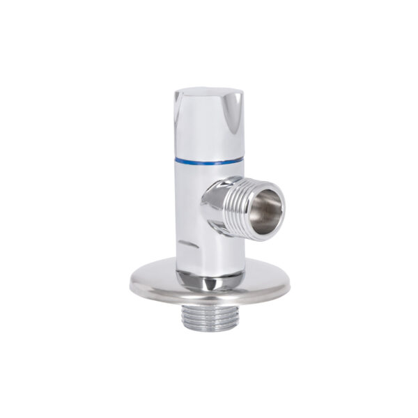 Кран угловой Thermo Alliance Standart (ручка круглая) с керам.буксой 1/2"З х 1/2"З SF342W1515 Кран кутовий Thermo Alliance Standart (ручка кругла) з керам.буксою 1/2"З х 1/2"З SF342W1515