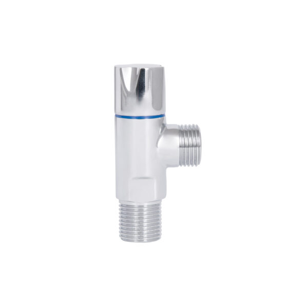 Кран угловой Thermo Alliance Standart (ручка круглая) с керам.буксой 1/2"З х 1/2"З SF342W1515 Кран кутовий Thermo Alliance Standart (ручка кругла) з керам.буксою 1/2"З х 1/2"З SF342W1515
