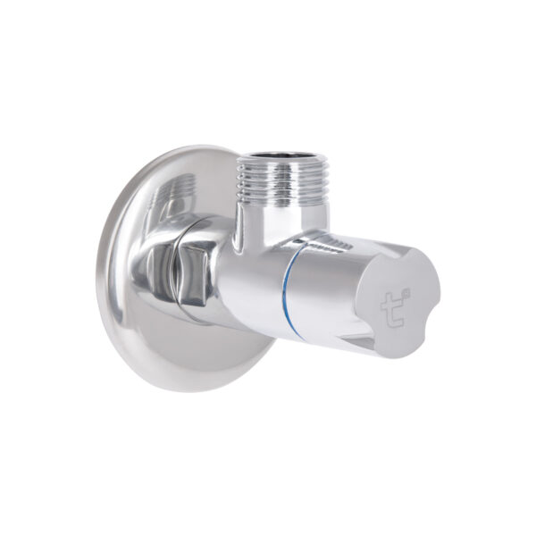 Кран угловой Thermo Alliance Standart (ручка круглая) с керам.буксой 1/2"З х 1/2"З SF342W1515 Кран кутовий Thermo Alliance Standart (ручка кругла) з керам.буксою 1/2"З х 1/2"З SF342W1515