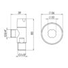 Кран кутовий Thermo Alliance Standart (ручка кругла) з керам.буксою 1/2"З х 3/4"З SF342W1520 Кран кутовий Thermo Alliance Standart (ручка кругла) з керам.буксою 1/2"З х 3/4"З SF342W1520