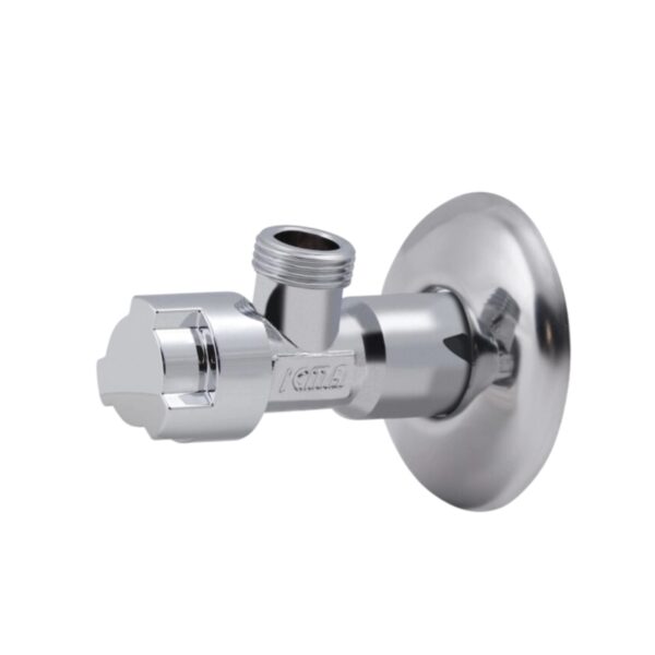 Кран приладовий буксовий Icma 1/2" х3/8" кутовий №519 Кран приладовий буксовий Icma 1/2" х3/8" кутовий №519