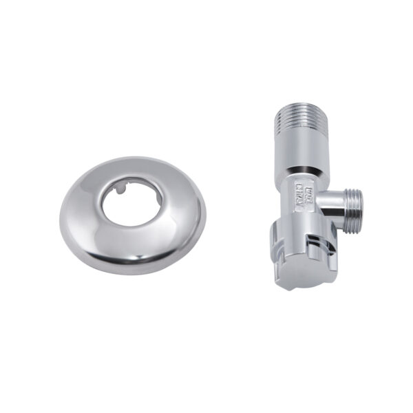 Кран приладовий буксовий Icma 1/2" х3/8" кутовий №519 Кран приладовий буксовий Icma 1/2" х3/8" кутовий №519