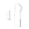 Кріплення Thermo Alliance Standart на алюмінієвий радіатор 9х230 мм SD112230 Кріплення Thermo Alliance Standart на алюмінієвий радіатор 9х230 мм SD112230