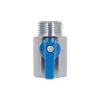 Кран кульовий Thermo Alliance Standart "Mini" 1/2" ВЗ SD188W15 Кран кульовий Thermo Alliance Standart "Mini" 1/2" ВЗ SD188W15